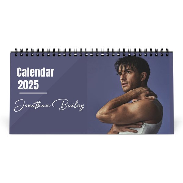 Jonathan Bailey 2025 Desk Calendar | Bridgerton Anthony Calendar-image