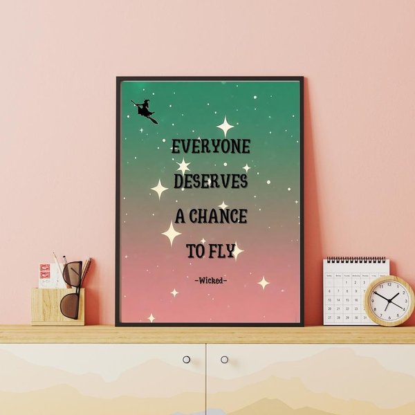 Wicked Movie Poster Print-image