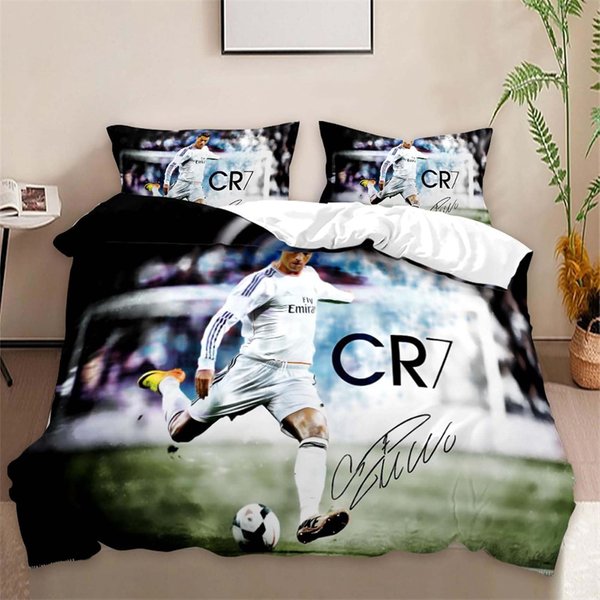 Football Players Cr7 Bedding Set
