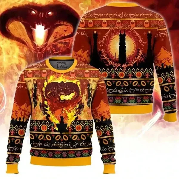 The Balrog, Lord Of The Ring Ugly Sweater