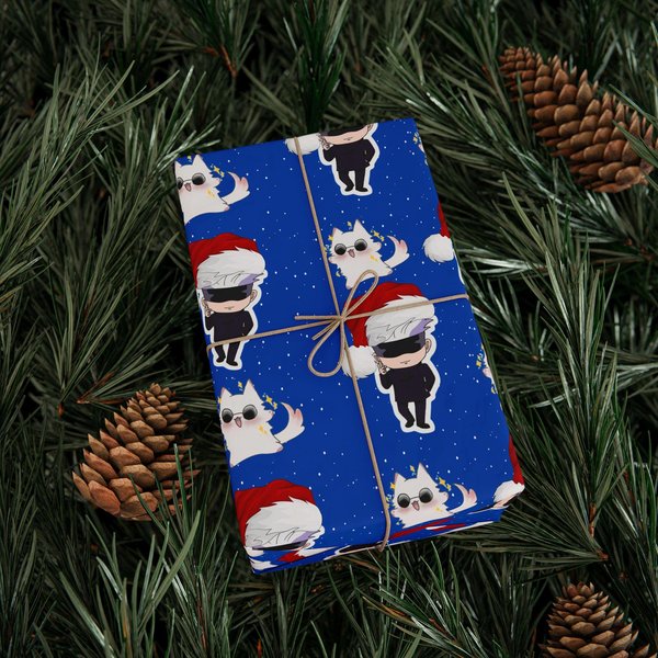 Gojo Christmas Wrapping Papers, Christmas Gift