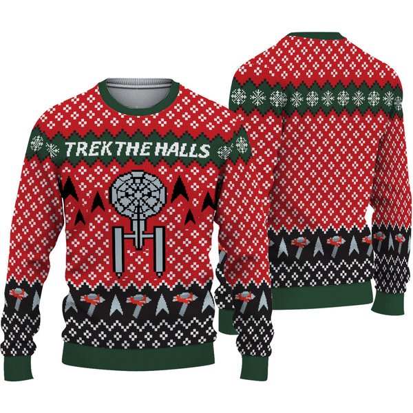The Original Series Trek The Halls Sweater-image