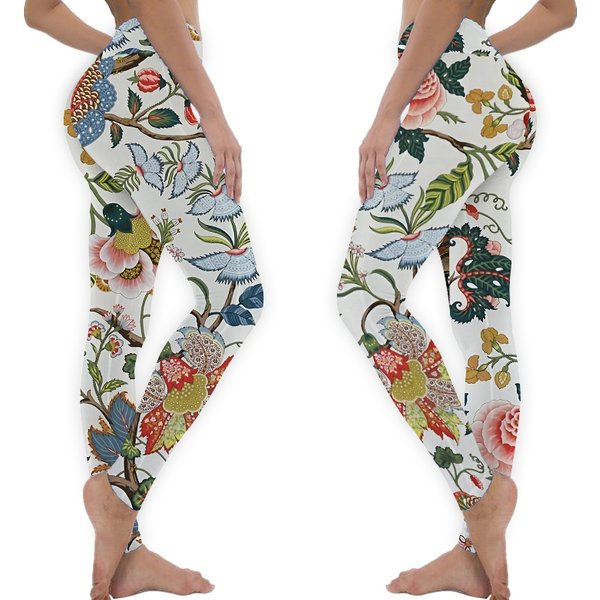 Toile De Jouy Colorful Leggings-image