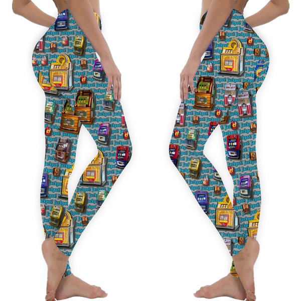 Dean's Slot Machines ~ Jackpot! Leggings-image