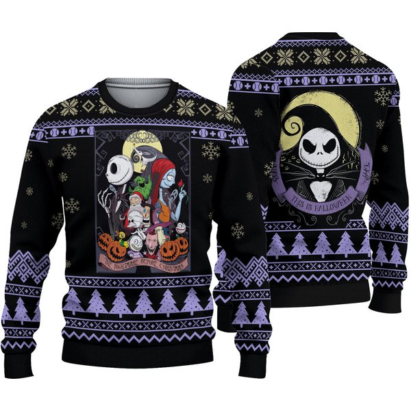 Nightmare Christmas Movie Ugly Christmas Sweater-image
