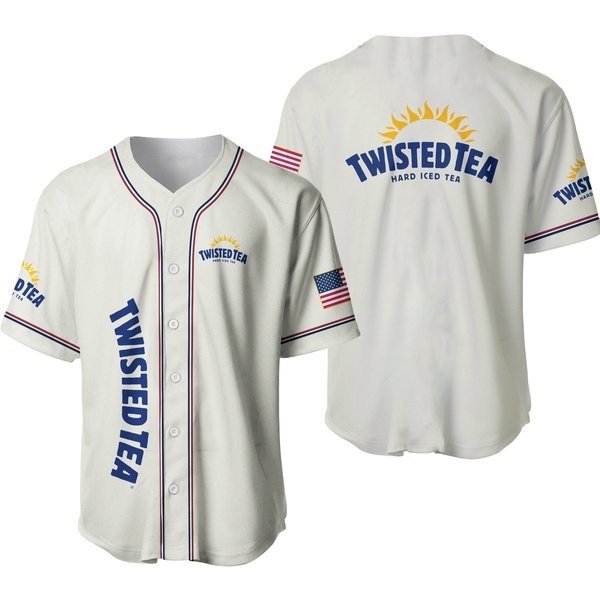 Twisted Tea Usa Flag Baseball Jersey Shirt, Twisted Tea Jersey Lover Shirt-image
