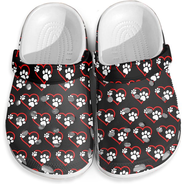 Dog Paw Clogs, Walk The Dog In Our Clogs, Doggie Clogs-image