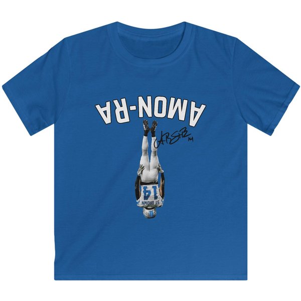 Amon Ra St Brown Headstand Kids Softstyle Tee-image