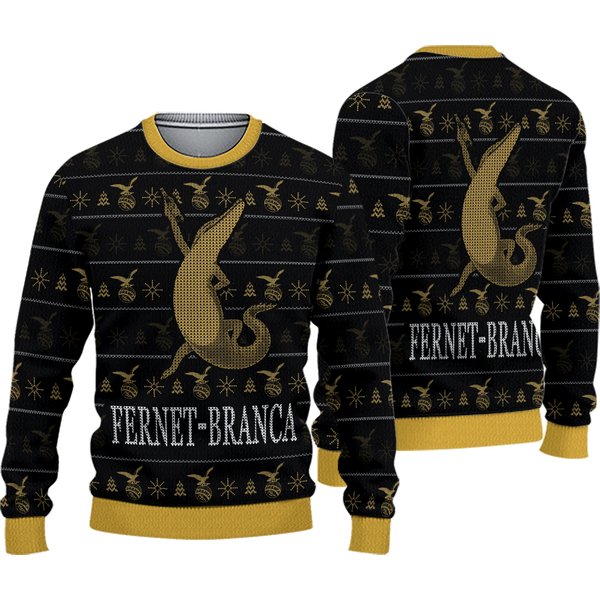 Fernet Branca Ugly Christmas Sweater