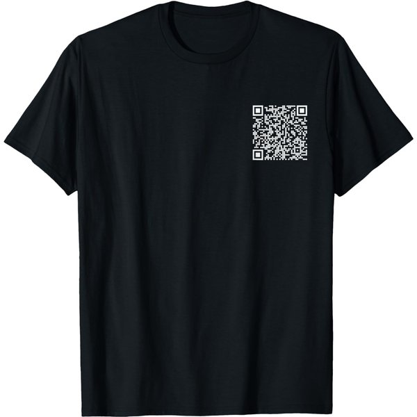 Trump Dance Qr Funny President Trump Dancing Code T-Shirt-image