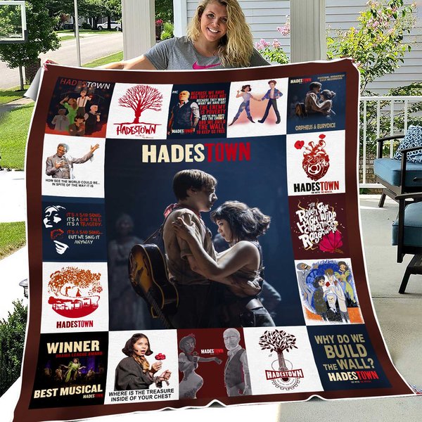 Hadestown Blankets Broadway Hadestown Musical Fleece Blanket-image