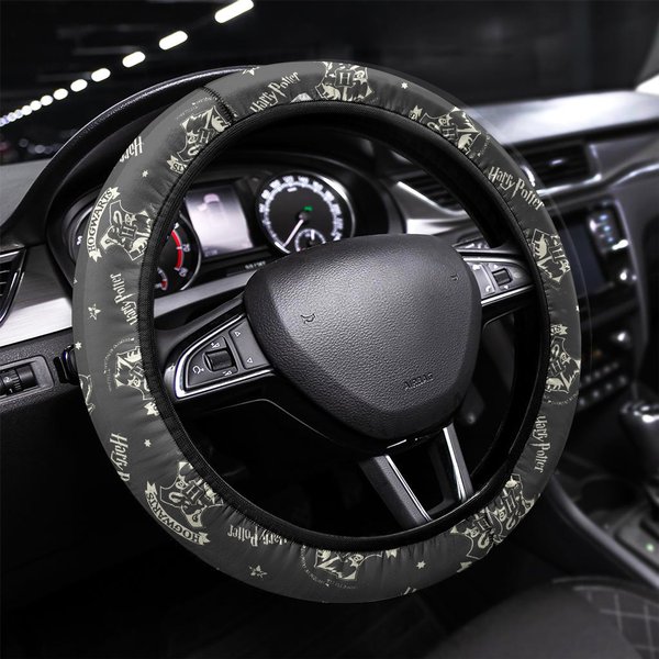 Hogwarts Steering Wheel Cover Harry Potter