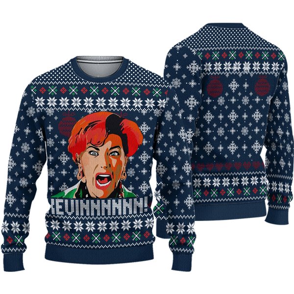 Home Alone Christmas Full Print Sweater, Christmas Movie Character-image