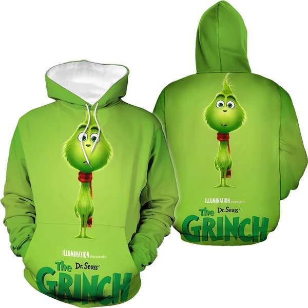 Christmas The Funny Character Hoodie Happy Family Xmas 3d Hoodie