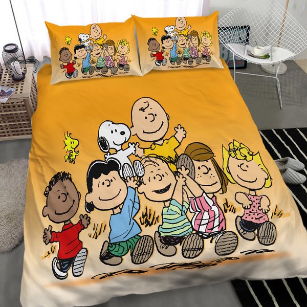 Snoopy Bedding Set, Gifts For Friends, Home Decor-image