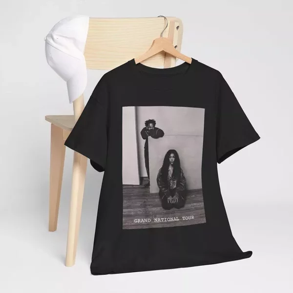 Kendrick Lamar &Amp; Sza Tour Announcement Shirt Album Gifts For Fans-image