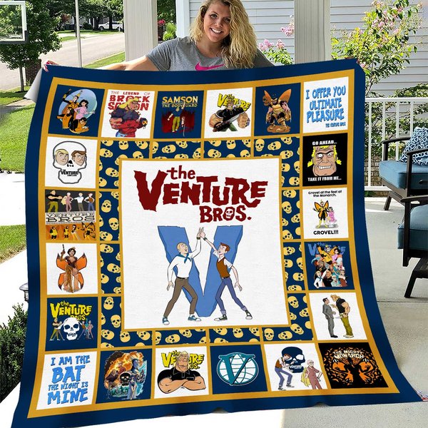 The Venture Bros Blanket The Venture Bros Tv Series Fleece Blanket