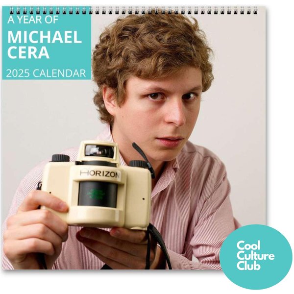 Michael Cera Calendar Vol.1 - 2025 Calendar, Wall Calendar 2025, Planner 2025
