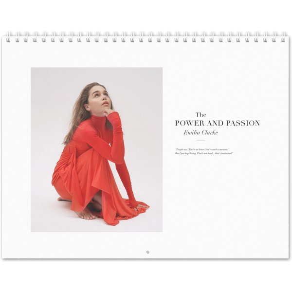 Emilia Clarke Vol4. - 2025 Calendar-image