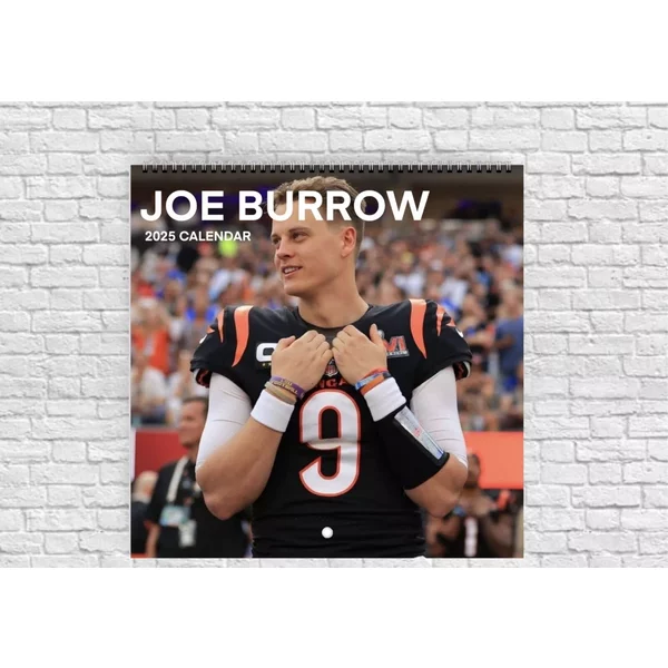 Joe Burrow 2025 Wall Calendar-image