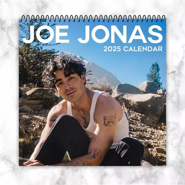 Joe Jonas 2025 Wall Calendar-image