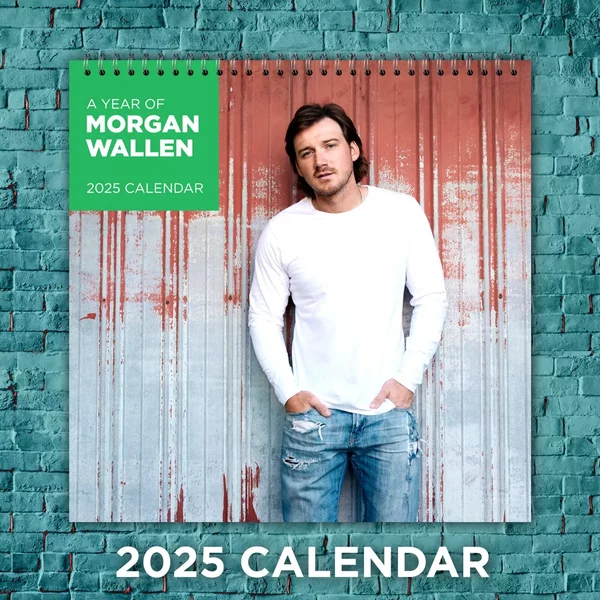 Wallen Western 2025 Wall Calendar