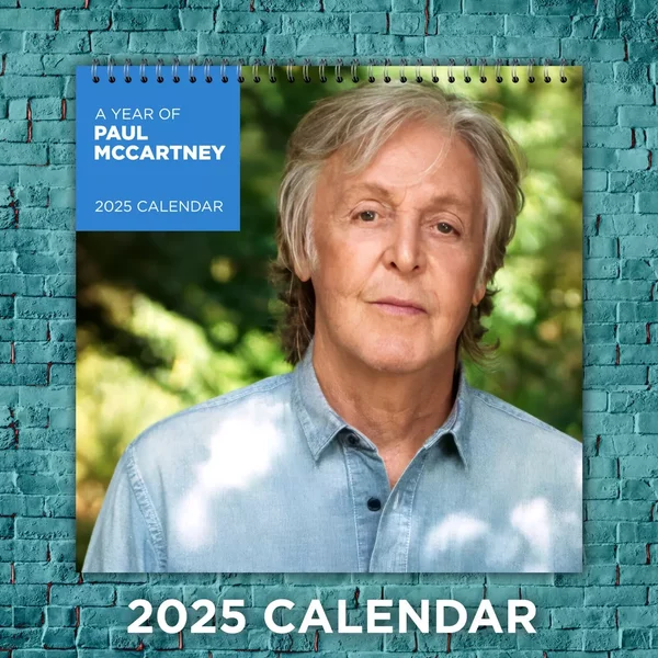 P Mccartney 2025 Music Calendar-image