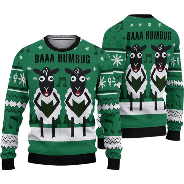 Humbug Ugly Christmas Sweater, Sweater Gifts