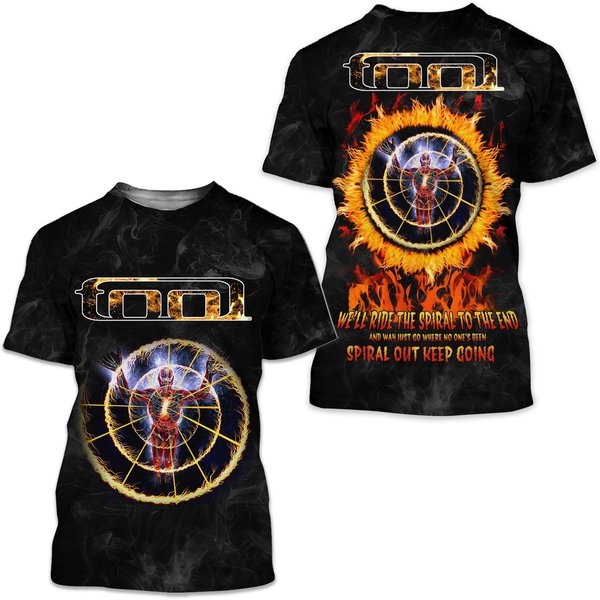 Tool T-Shirt Unisex 3D Tool Band T-Shirt Rock Music Unisex 3D Shirt-image