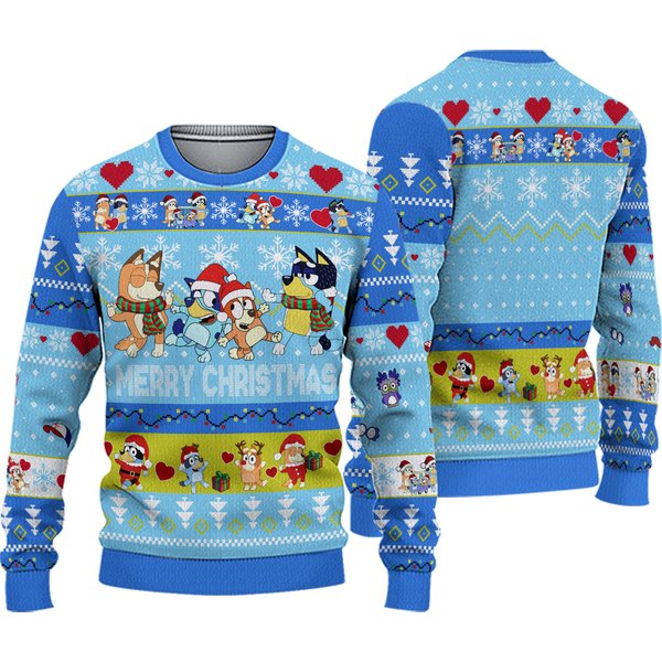 Ugly Christmas Sweater, Blueydad Ugly Christmas Sweater