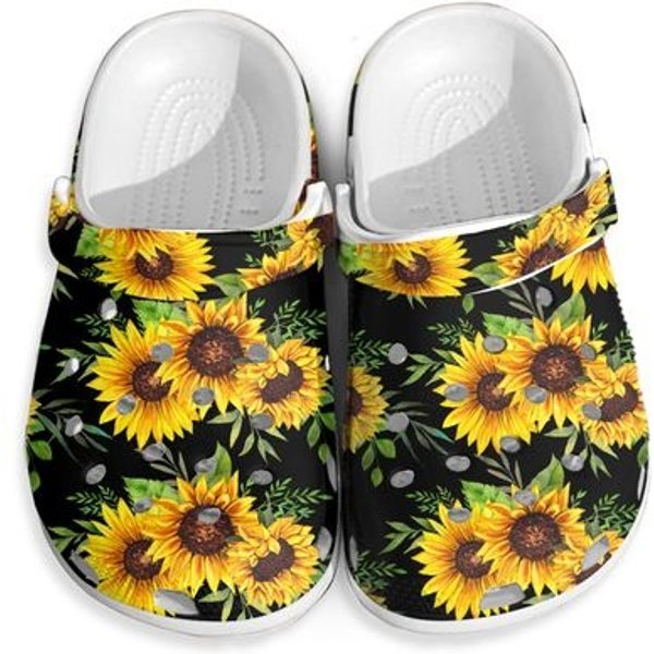 Sunny Sunflower Clogs-image
