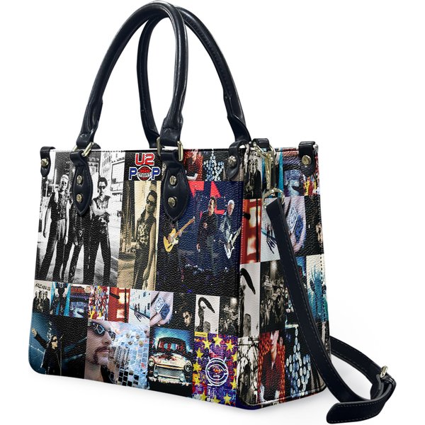 U2 Leather Bag,U2 Women Bags And Purses,Music Band Leather Bags-image