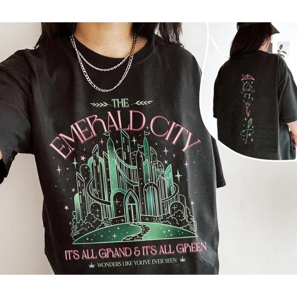 Wizard Movie Fan Emerald City Shirt, Wicked Change For Good T Shirt, Wizard University Tee-image