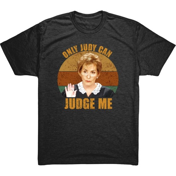 Judy-Only Judy Can Judge Me T-Shirt-image