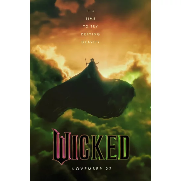 2024 Wicked Movie Poster, Ariana Cynthia Erivo Land Of Oz - Las523-image
