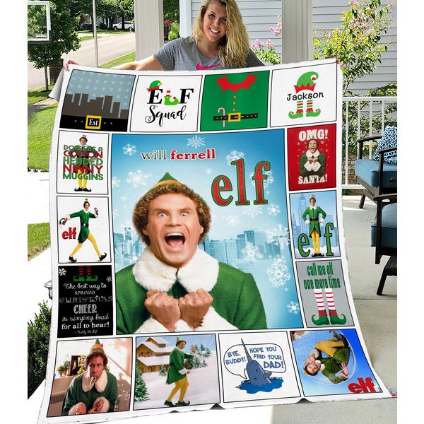Christmas Elf Blanket, Elf Buddy Blanket-image