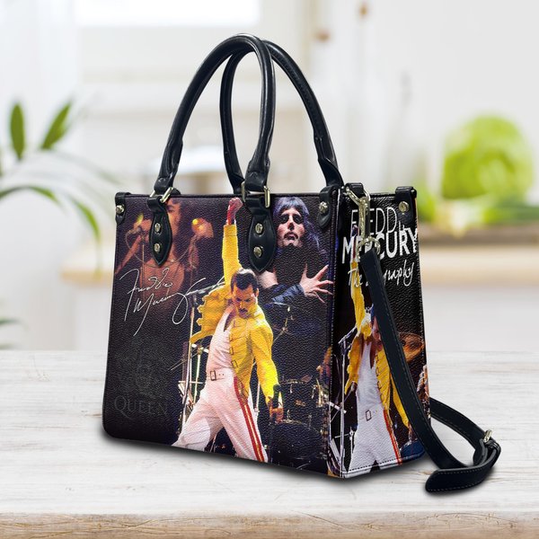Freddie Mercury Leather Bag,shoulder Bag,crossbody Bag,freddie Mercury Leather Handbag