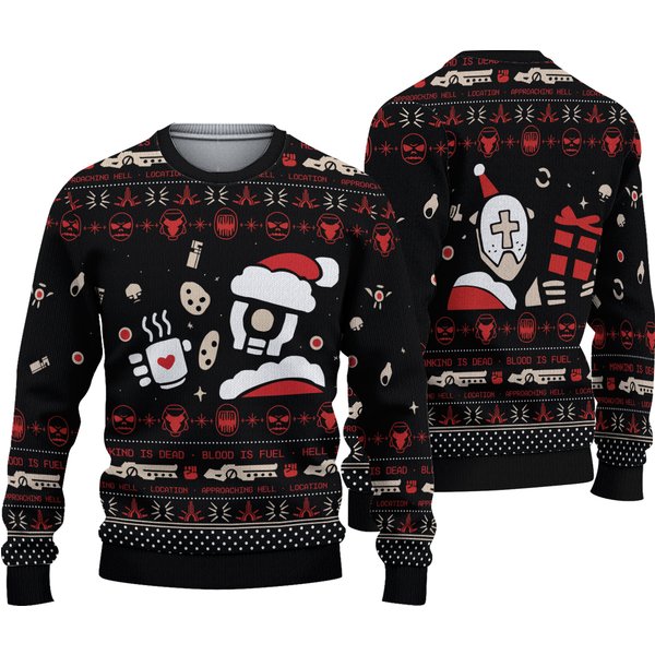 Ultrakill Holiday Ugly Sweater - Christmas Edition