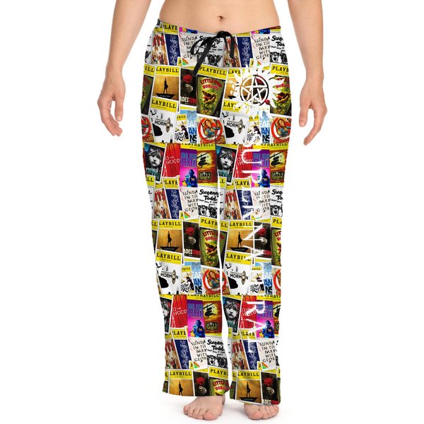 Mens Musical Theatre Lover, Music Teacher Gift, Musicals, Playbill Pajamas, Broadway Lover, Music Lover-image