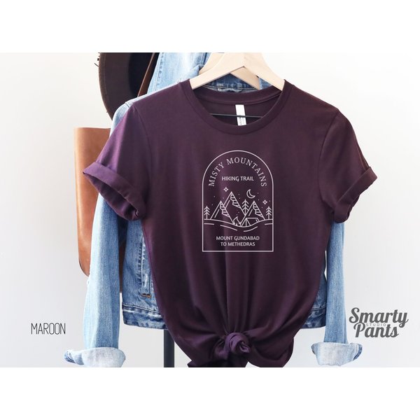 Misty Mountains Hiking Trail, Lord Of The Ring, Lotr Shirt, Lotr-image