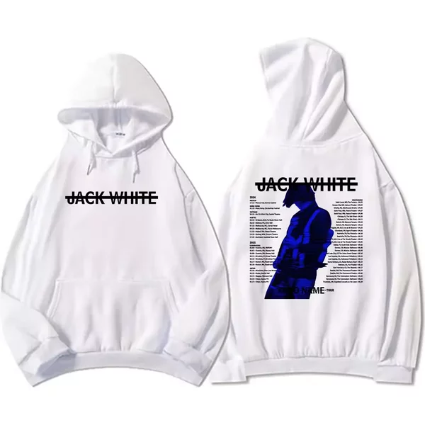 Jackwhite 2024-2025 No Name Tour Hoodie For Fans Double-sided