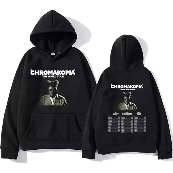 Tyler The Creator Tour 2025 Hoodie Chromakopia Album Men-image