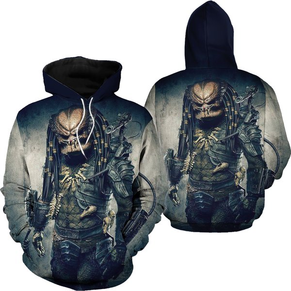 Cosplay Predator 3D Hoodie All Over Print-image