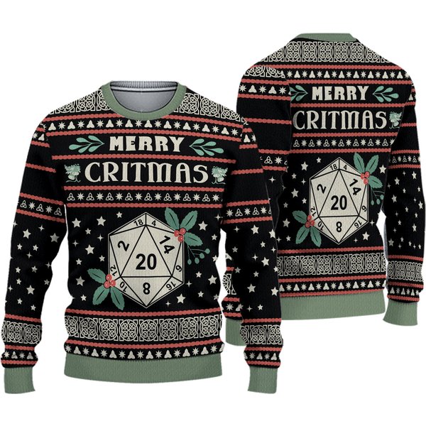 Dungeons And Dragons Christmas Party Sweater, Christmas Sweater