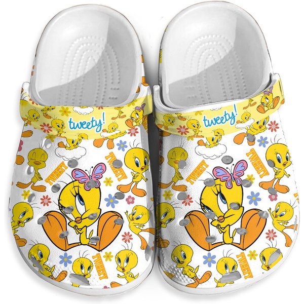 Tweety Bird Christmas Clogs, Christmas Gift-image