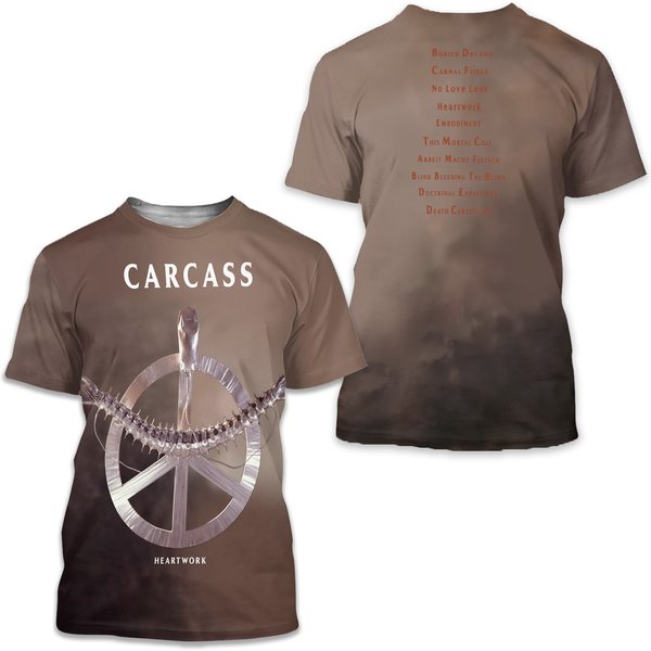 Carcass Rock Legends 3D Tshirt-image