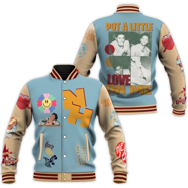 Niall Horan Jacket, Niall Horan The Show 2024 Baseball Jacket-image