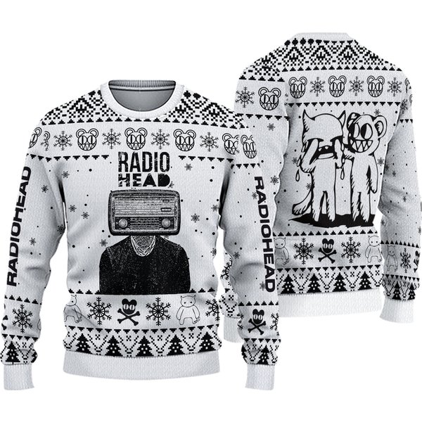 Radiohead Band Rock Band Music Ugly Christmas Sweater