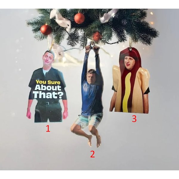 Tim Robinson Zipline Ornament, I Think You Should Leave-image