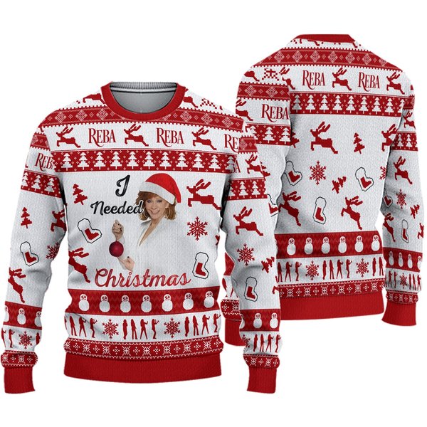 Reba Mcentire I Need Fancy Christmas Ugly Sweater-image